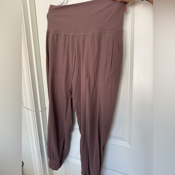 Beyond Yoga Mauve Track Pants - Picture 1 of 4